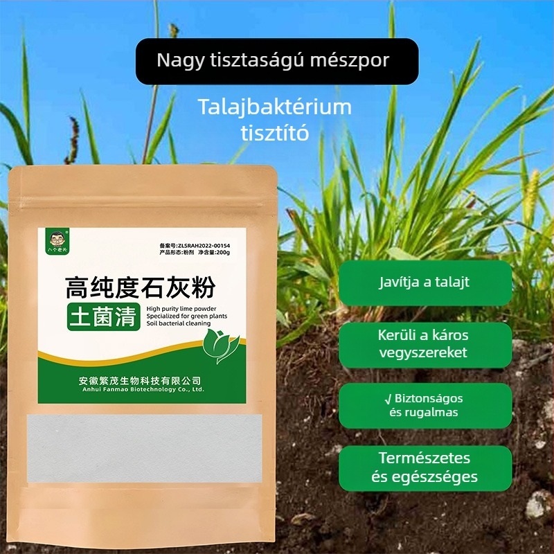 Kalcium-oxid por háztartási fertőtlenítéshez, szárításhoz és nedvesség- és penész elleni védelemhez, 200 g-os csomagolás