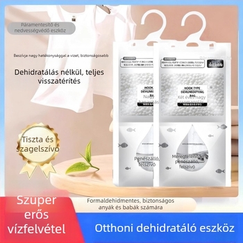 Akasztásra szánt deszikkáns zacskó — 200 db, 80 g, csomagolás: tasak, szárítás és páramentesítés