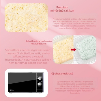 Szilikagél virágok szárítására – DIY szárított virágokhoz (Márka: Changquan; Funkció: Szárítás és nedvességmentesítés; Tömeg: 1 kg; Csomagolás: tasak; Elhelyezés: vízszintesen)