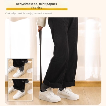 Mágneses cipőkanál hosszú nyéllel terheseknek és idős embereknek, nem kell hajolni, háztartási használatra, Friendly márka, tavaszi szezon