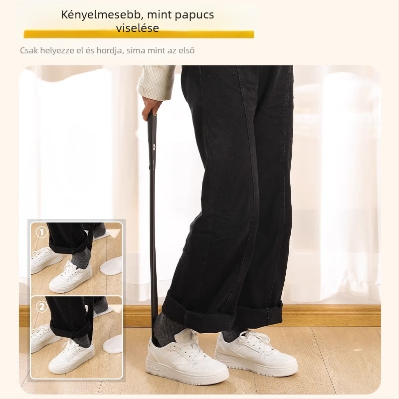Mágneses cipőkanál hosszú nyéllel terheseknek és idős embereknek, nem kell hajolni, háztartási használatra, Friendly márka, tavaszi szezon