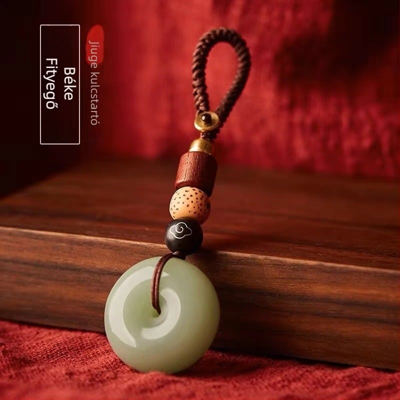 Réz kulcstartó medál, kínai stílus, Márka: Egyéb