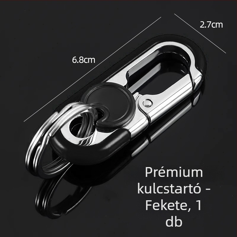 Kulcstartó Qiwang – cinkötvözet és rozsdamentes acél, nemzeti trend stílus