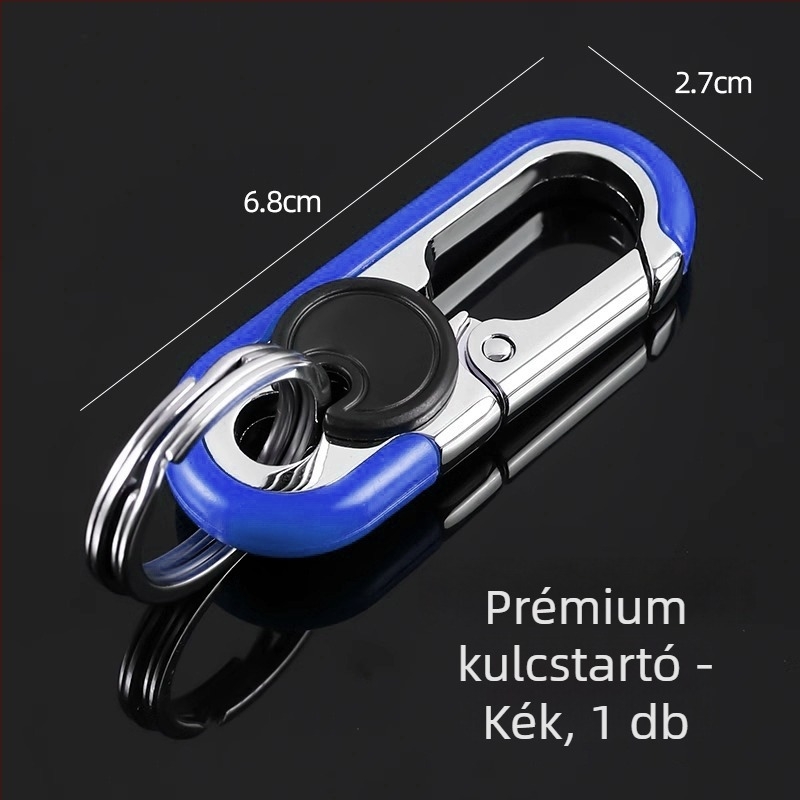 Kulcstartó Qiwang – cinkötvözet és rozsdamentes acél, nemzeti trend stílus