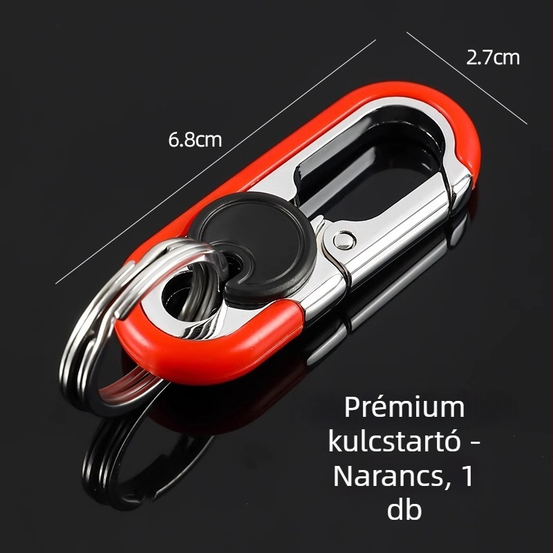 Kulcstartó Qiwang – cinkötvözet és rozsdamentes acél, nemzeti trend stílus