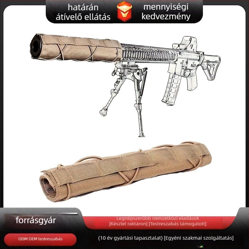 Taktikai hangtompító felszerelés készlet kültéri sportokra – uniszex, kamuflázvédelmi készlet, taktikai kiegészítő készlet, 2022 tavasza