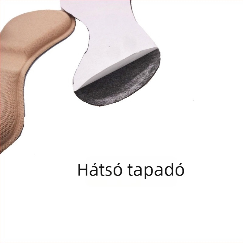Pillangó alakú sarkragasztó – fél párna, dörzsölés elleni, csúszásgátló, habos sarokfogó