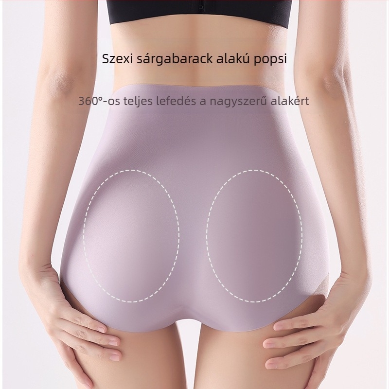 Női jóga alsó, magas derekú, nylon anyagú, légáteresztő, hasat szorító, antibakteriális