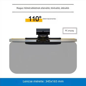 Autós ellenfényes szemüveg éjszakai látással, beépített rögzítés, PVC anyag, univerzális kompatibilitás, logó nyomtatás, testreszabás