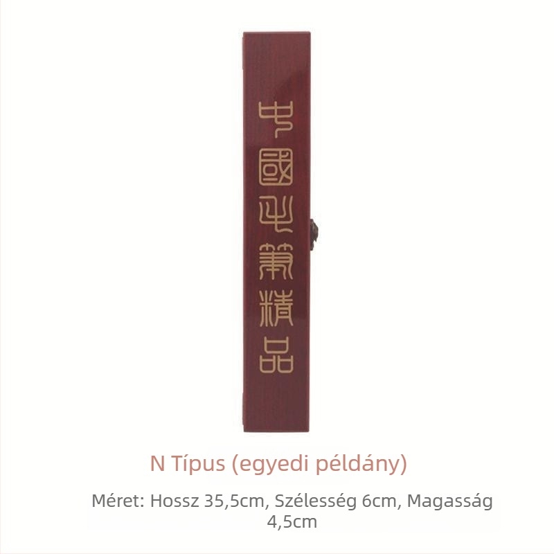 Fából készült ajándékdoboz, új kínai stílus, logóval nyomtatva, ideális születésnapokra és holdünnepekre