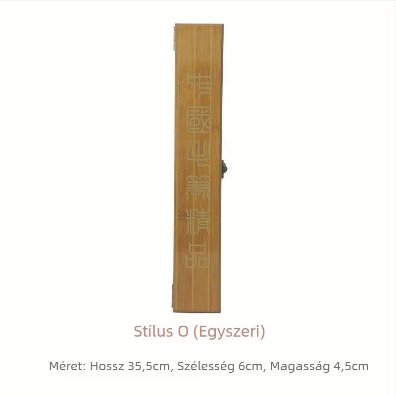 Fából készült ajándékdoboz, új kínai stílus, logóval nyomtatva, ideális születésnapokra és holdünnepekre