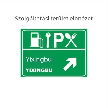 Forgalomjelző tábla, alumínium lemez, mérnöki osztályú fényvisszaverő bevonat, négyzet alakú, 2 mm vastagság, sorozat 525