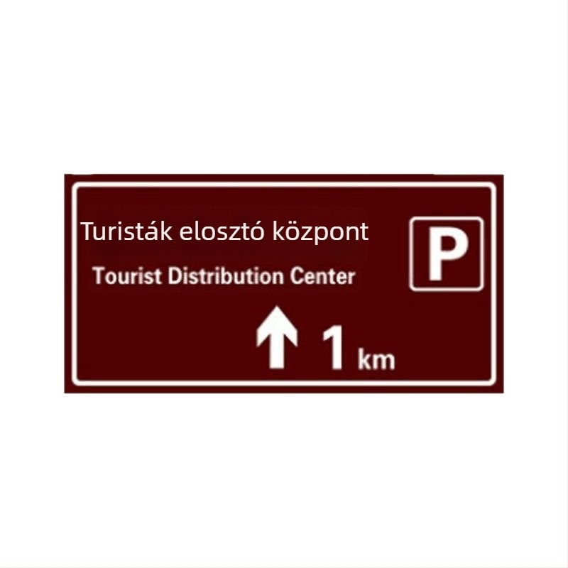 Forgalomjelző tábla, alumínium lemez, mérnöki osztályú fényvisszaverő bevonat, négyzet alakú, 2 mm vastagság, sorozat 525