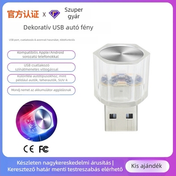 Autó belső LED műszerfal világítás, modell D2A, LED fényforrás, alkalmas az autó belső használatára (beltéri és kültéri), anyag: műanyag + fém