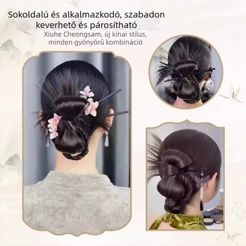 Keffi Qinghe Hair Package – pony paróka, hőálló szálak, félig manuális feldolgozás, nem festhető és nem permázható, modell Qinghe Hair Package