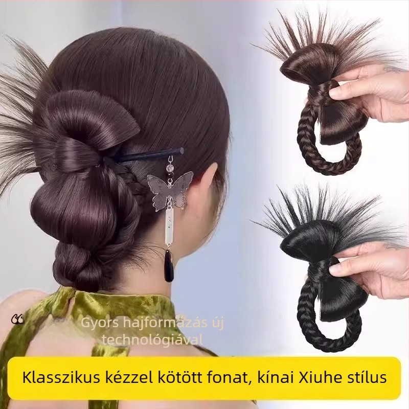 Keffi Qinghe Hair Package – pony paróka, hőálló szálak, félig manuális feldolgozás, nem festhető és nem permázható, modell Qinghe Hair Package