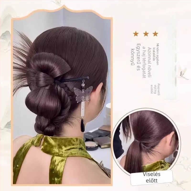 Keffi Qinghe Hair Package – pony paróka, hőálló szálak, félig manuális feldolgozás, nem festhető és nem permázható, modell Qinghe Hair Package
