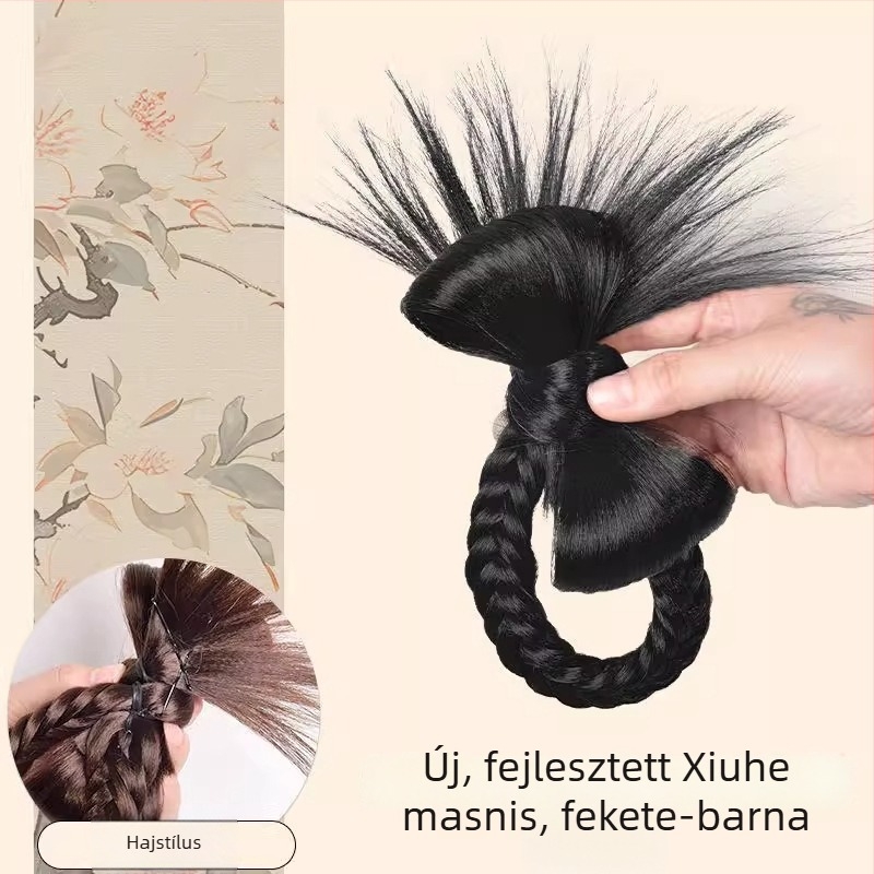 Keffi Qinghe Hair Package – pony paróka, hőálló szálak, félig manuális feldolgozás, nem festhető és nem permázható, modell Qinghe Hair Package