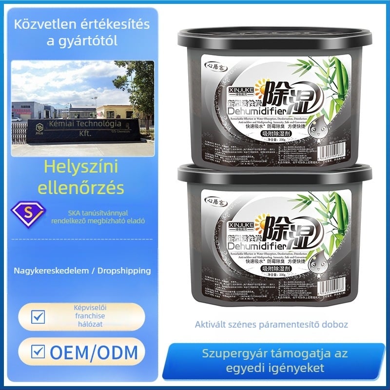 Gardrób nedvességabszorber 230 g – Szagtalan, Penészmentes, 20 darab