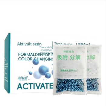 Bambusz aktív szén tasak a formaldehid eltávolítására, természetes illat, szobákhoz alkalmas, márka Release freshness