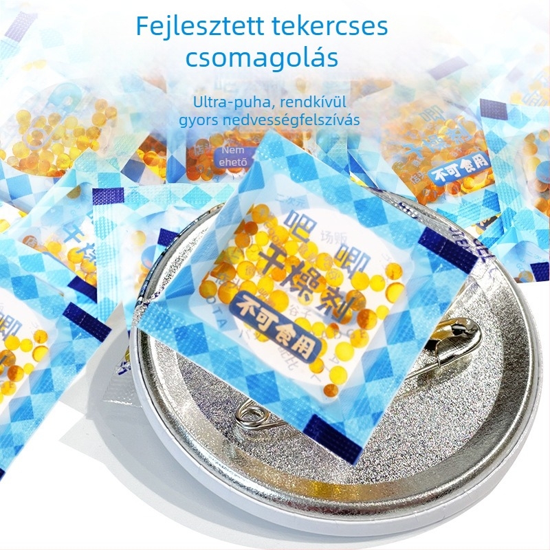 Changquan szilikagél deszikkátor, szagtalan, 100 csomag, zacskós csomagolás
