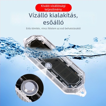 LED hátsó fény MS-040, ABS + PCB, univerzális kompatibilitás, Cool Galen