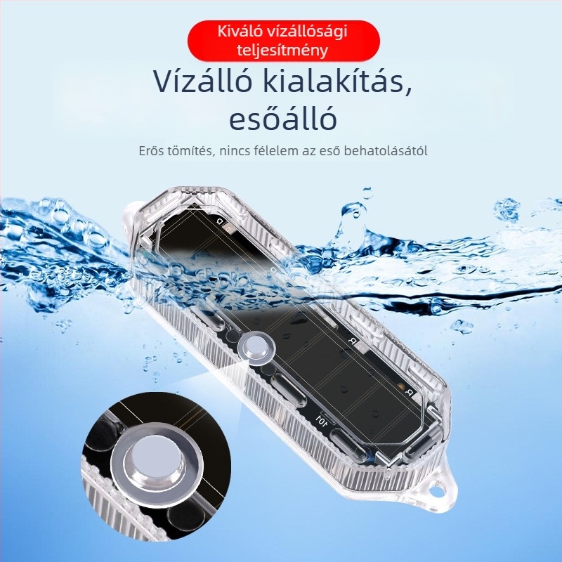 LED hátsó fény MS-040, ABS + PCB, univerzális kompatibilitás, Cool Galen