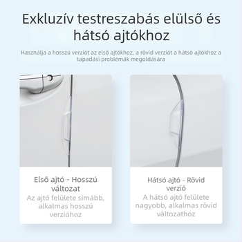 Shunwei PVC autóajtó védőcsík – univerzális kompatibilitás, védelem a karcolások és ütközések ellen (Márka: Shunwei; Anyag: PVC; Modell: Ajtóvédő csík; Kompatibilitás: Univerzális)