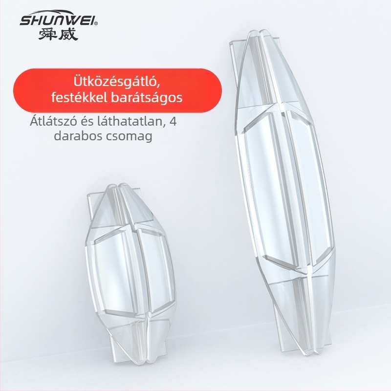 Shunwei PVC autóajtó védőcsík – univerzális kompatibilitás, védelem a karcolások és ütközések ellen (Márka: Shunwei; Anyag: PVC; Modell: Ajtóvédő csík; Kompatibilitás: Univerzális)