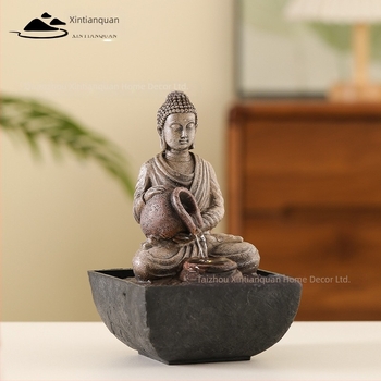 Kínai stílusú gyanta gravírozott vízfüggö dekor iroda és nappali számára, Feng Shui