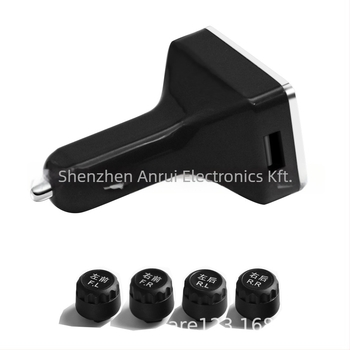 Vezeték nélküli TPMS négykerékes független kijelzővel, digitális kijelző, 0-6 BAR tartomány, Sedan, SUV és lakókocsi számára
