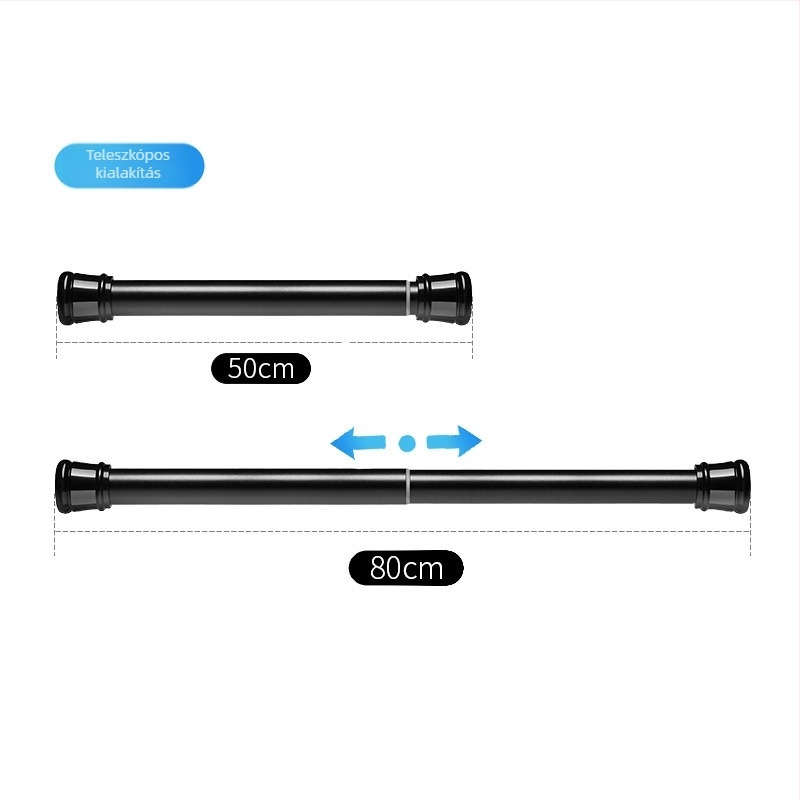 Fém állítható ruhaszárító rúd fürdőszobához és erkélyre | Márka Top of the Sea | Stílus: Könnyű luxus