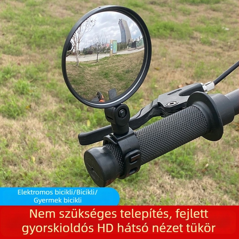 Huiying Fgj-mnfgj Elektromos kerékpár visszapillantó tükör, széles látószögű konvex lencsével