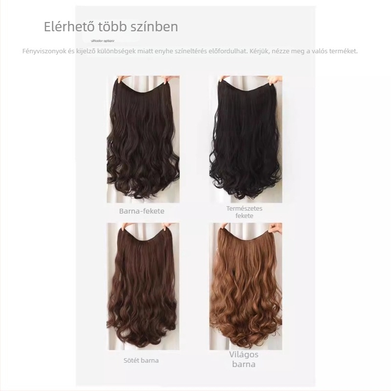 Lois paróka – V-alakú hajdarab, modell: V-shaped hair patch, hajanyag: magas hőmérsékletű szál