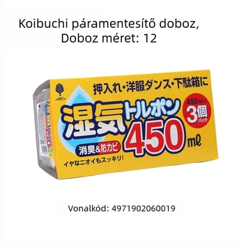 Xiaojiu nedvességcsökkentő doboz, 12 csomag háztartási használatra