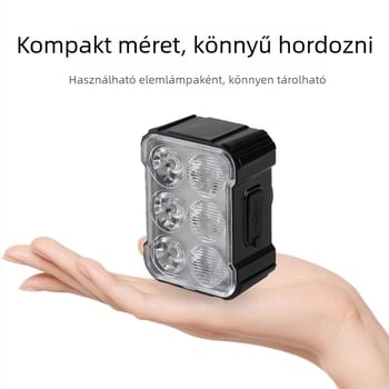 Hegyi kerékpár elöl és hátul világítás – éjszakai tekerés, figyelmeztető fény, testreszabható feldolgozás; Márka: Egyéb; Nem importált; Kész magáncímkéhez