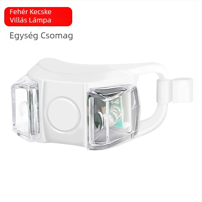 Feng en Frog LED kerékpár világítás éjszakai vezetéshez – első és hátsó világítás kerékpárhoz, rollerhez és egyensúlyozó táblához