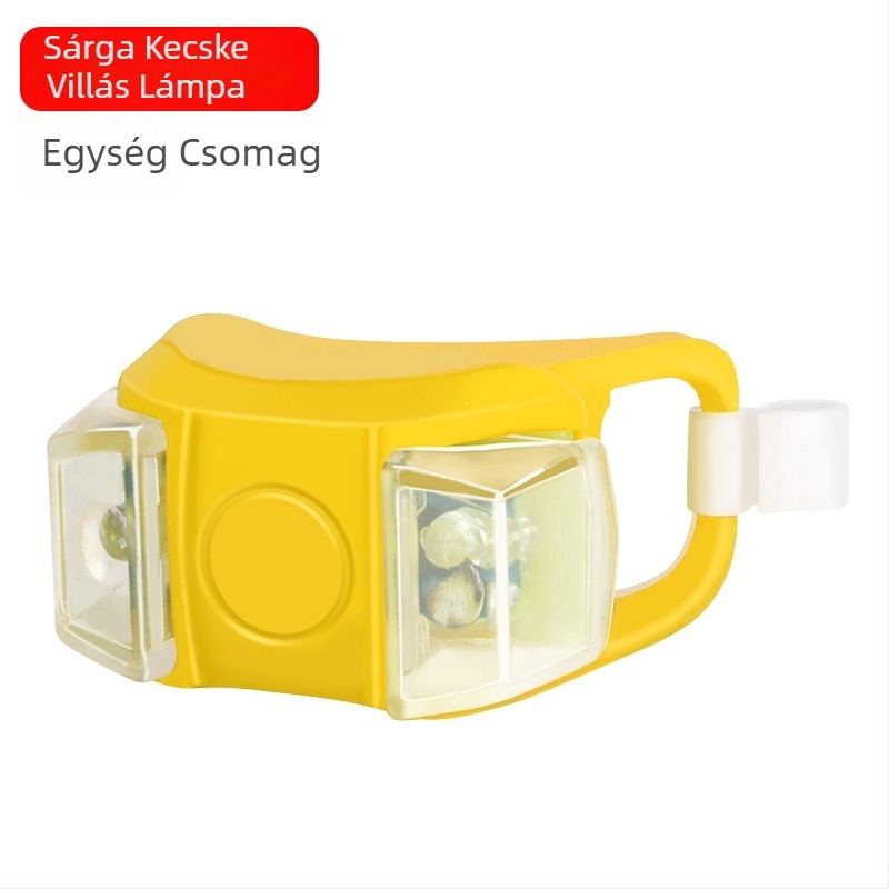 Feng en Frog LED kerékpár világítás éjszakai vezetéshez – első és hátsó világítás kerékpárhoz, rollerhez és egyensúlyozó táblához