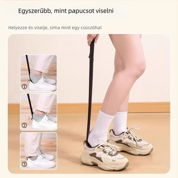 Magnetes hosszú nyelű cipőkanál – prémium otthoni eszköz terhes nők és idős emberek számára