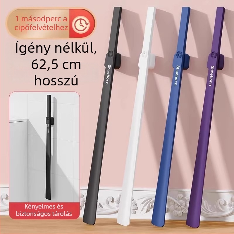 Magnetes hosszú nyelű cipőkanál – prémium otthoni eszköz terhes nők és idős emberek számára