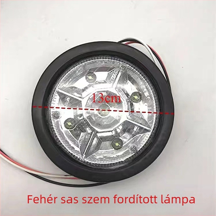 CIMC teherautó LED hátsó lámpa, 24V, ABS ház, LED fényforrás