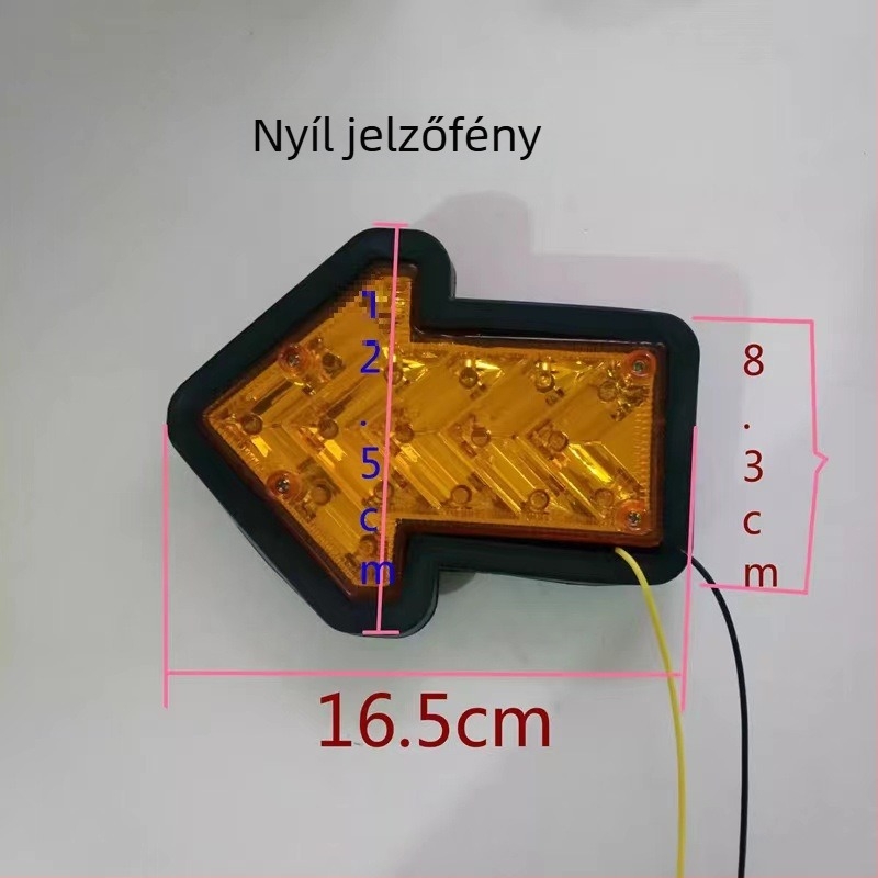 CIMC teherautó LED hátsó lámpa, 24V, ABS ház, LED fényforrás