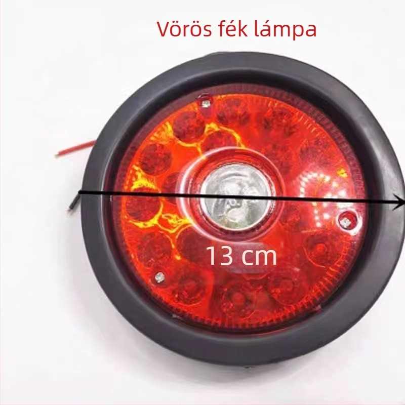 CIMC teherautó LED hátsó lámpa, 24V, ABS ház, LED fényforrás