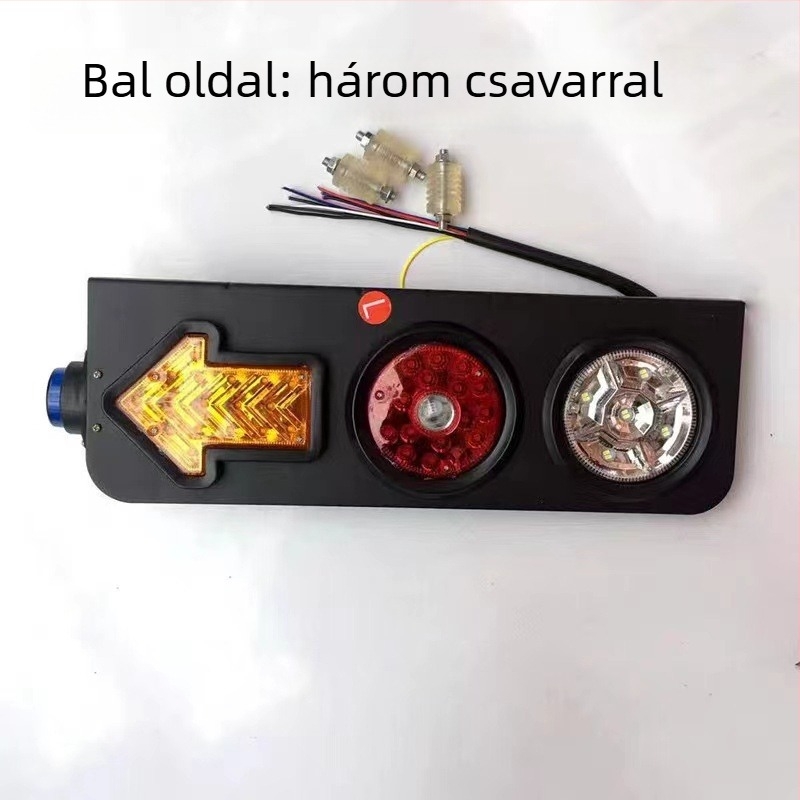CIMC teherautó LED hátsó lámpa, 24V, ABS ház, LED fényforrás