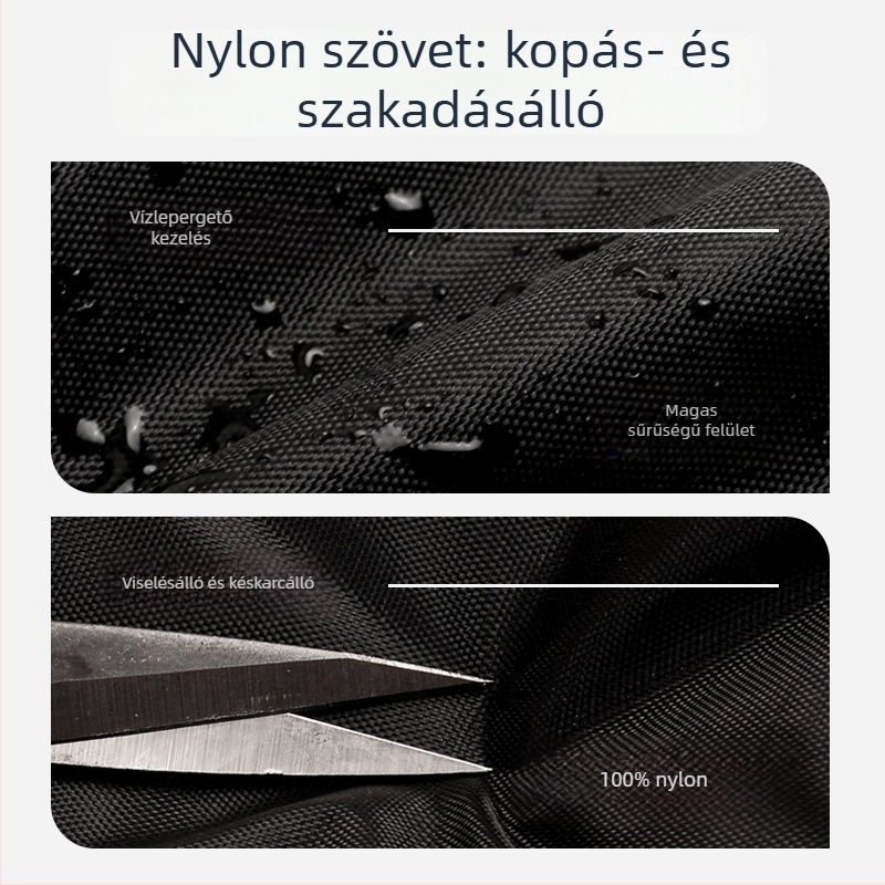 Oxford anyagból készült tároló táska – kézitáska-stílus, modell Hosszú rúd, többfunkciós rendező utazáshoz, sminkhez és nappalihoz