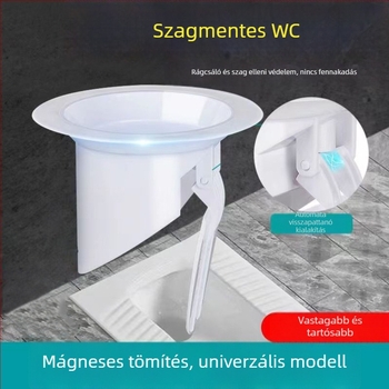 Műanyag WC-dezodoráló eszköz, szagblokkoló, víztartály nélkül, vízbarrier nélkül, szifon nélkül, feldolgozási mód 1