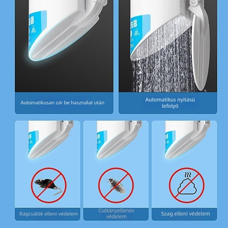 Műanyag WC-dezodoráló eszköz, szagblokkoló, víztartály nélkül, vízbarrier nélkül, szifon nélkül, feldolgozási mód 1