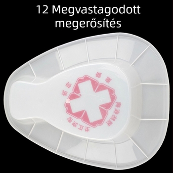 Kórházi műanyag ágytál – Yuhengjian márka, műanyag, modern minimalista stílus, 100 darab dobozban