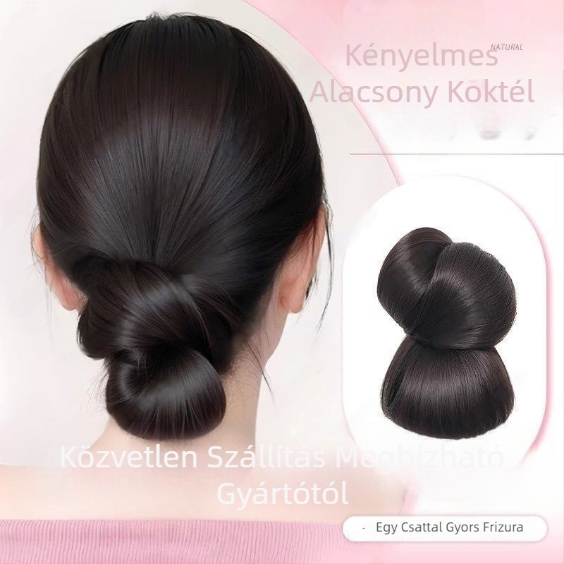 Ponytail paróka klipsz-pel – magas hőálló huzalból, mechanikus feldolgozás, nem festhető és nem göndöríthető, nőknek, Simple Expression