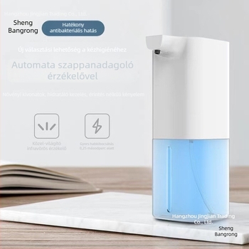 Automata érintésmentes buborékos szappanadagoló, ABS anyagból, CUPC tanúsítva, újratölthető, intelligens érzékelő.